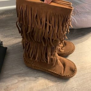 Fringe Boots